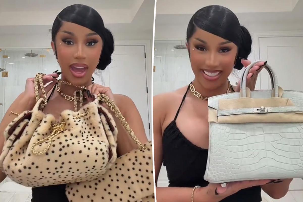 Cardi B’s Designer Bag Haul Tops $187,000