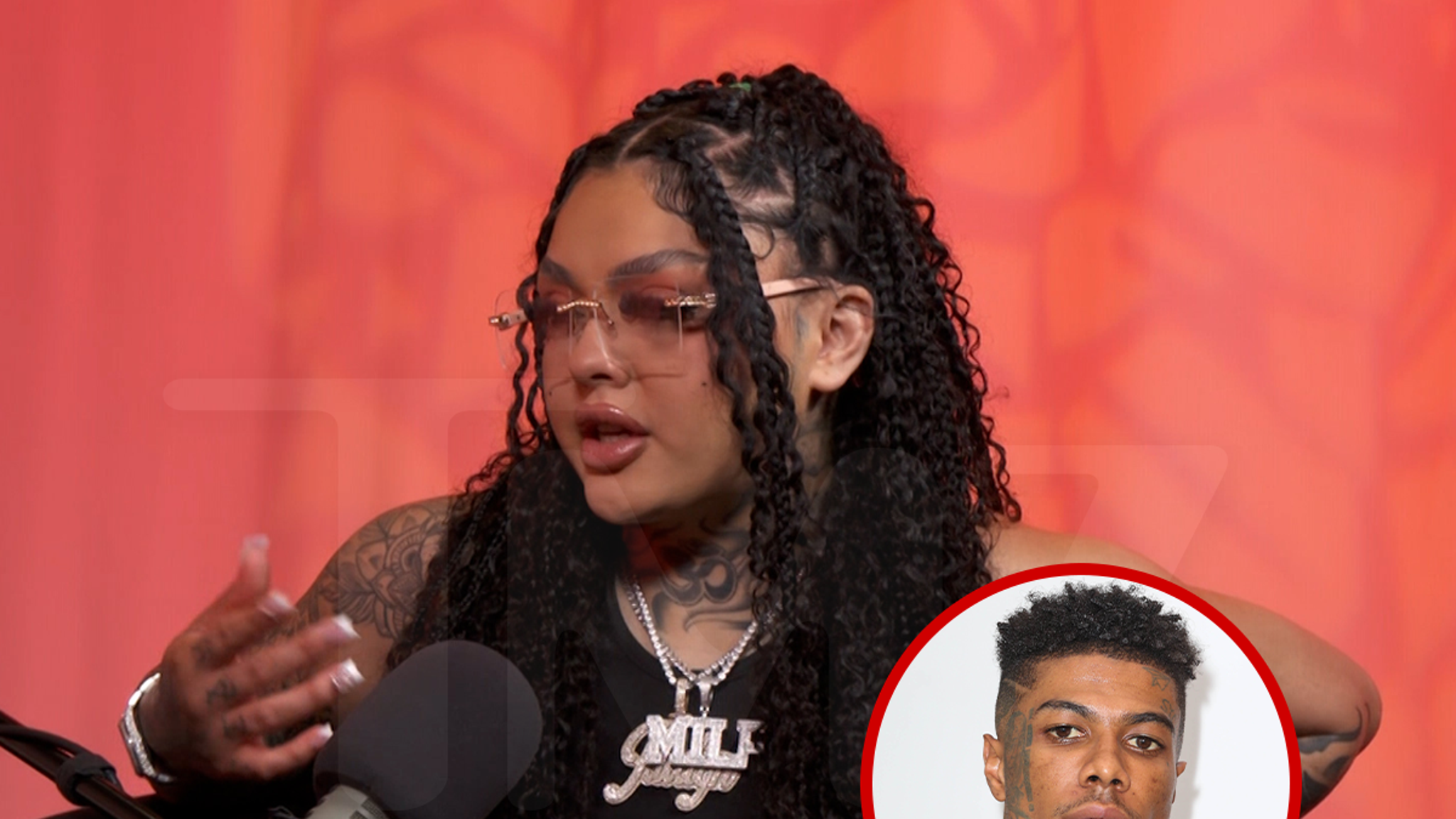 Jaidyn Alexis Draws a Line Around Blueface’s Baby