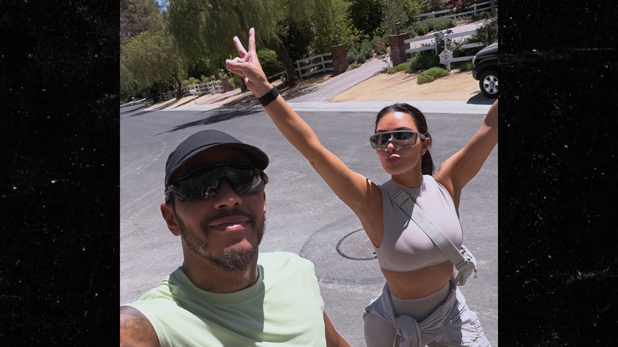 Lewis Hamilton and Kim Kardashian Fuel Fresh Romance Talk