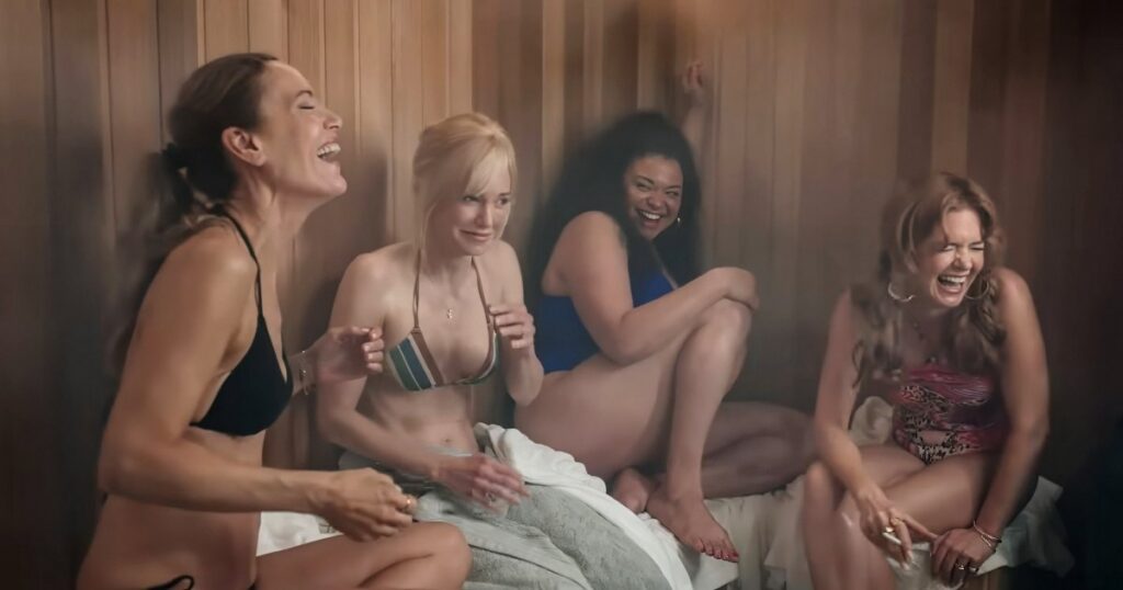 Leslie Mann and Anna Faris Show Off Spa Weekend Bikinis