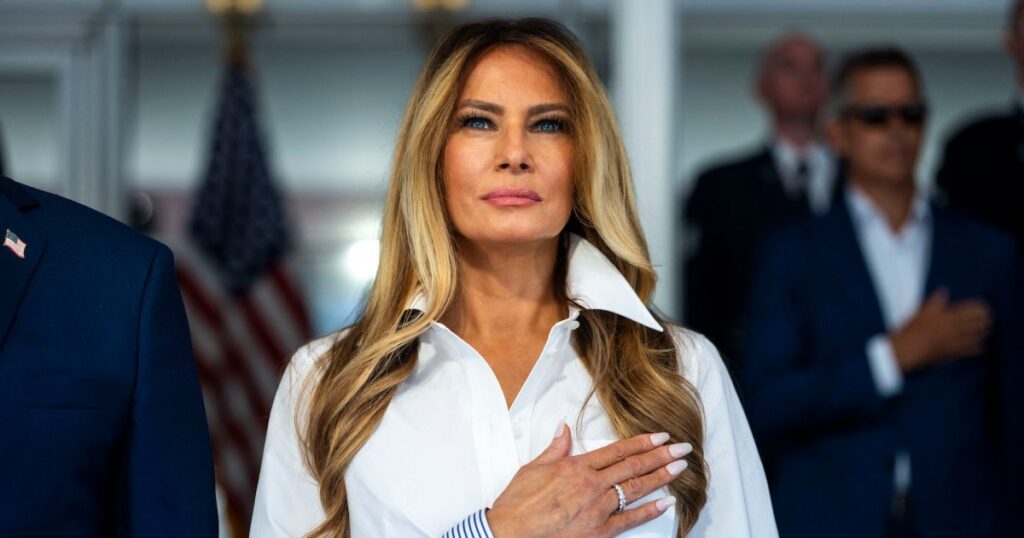 Melania Trump Reappears After 32 Days Away