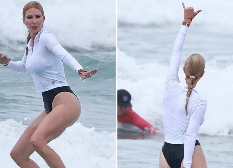Ivanka Trump Puts a Surfboard on the Agenda