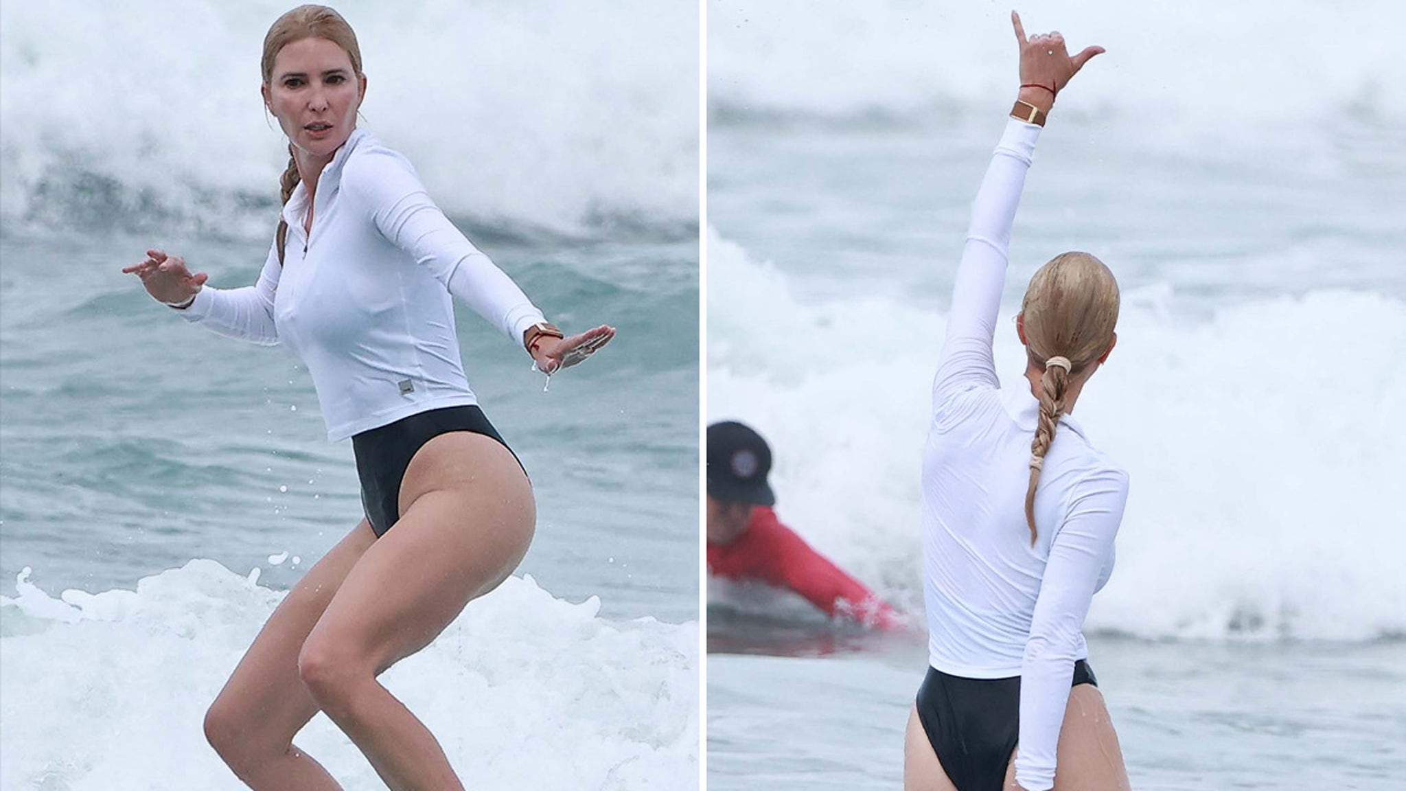 Ivanka Trump Puts a Surfboard on the Agenda