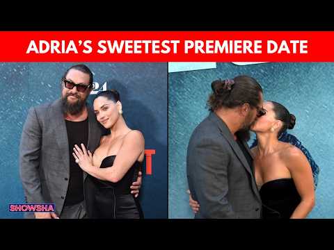 Jason Momoa Joins Adria Arjona for Onslaught Premiere