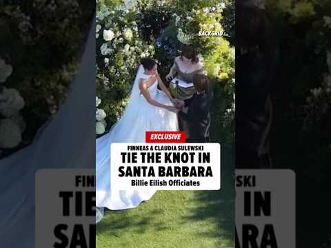 Billie Eilish Officiated Finneas and Claudia Sulewski’s Wedding