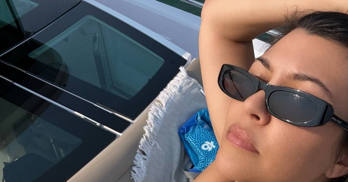 Kourtney Kardashian Brings Silver Bikini Drama to Vacation