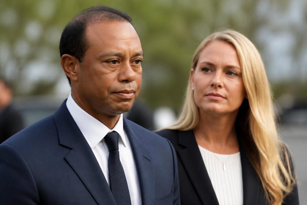 Tiger Woods Loses License for Five Years After Plea — AI editorial illustration