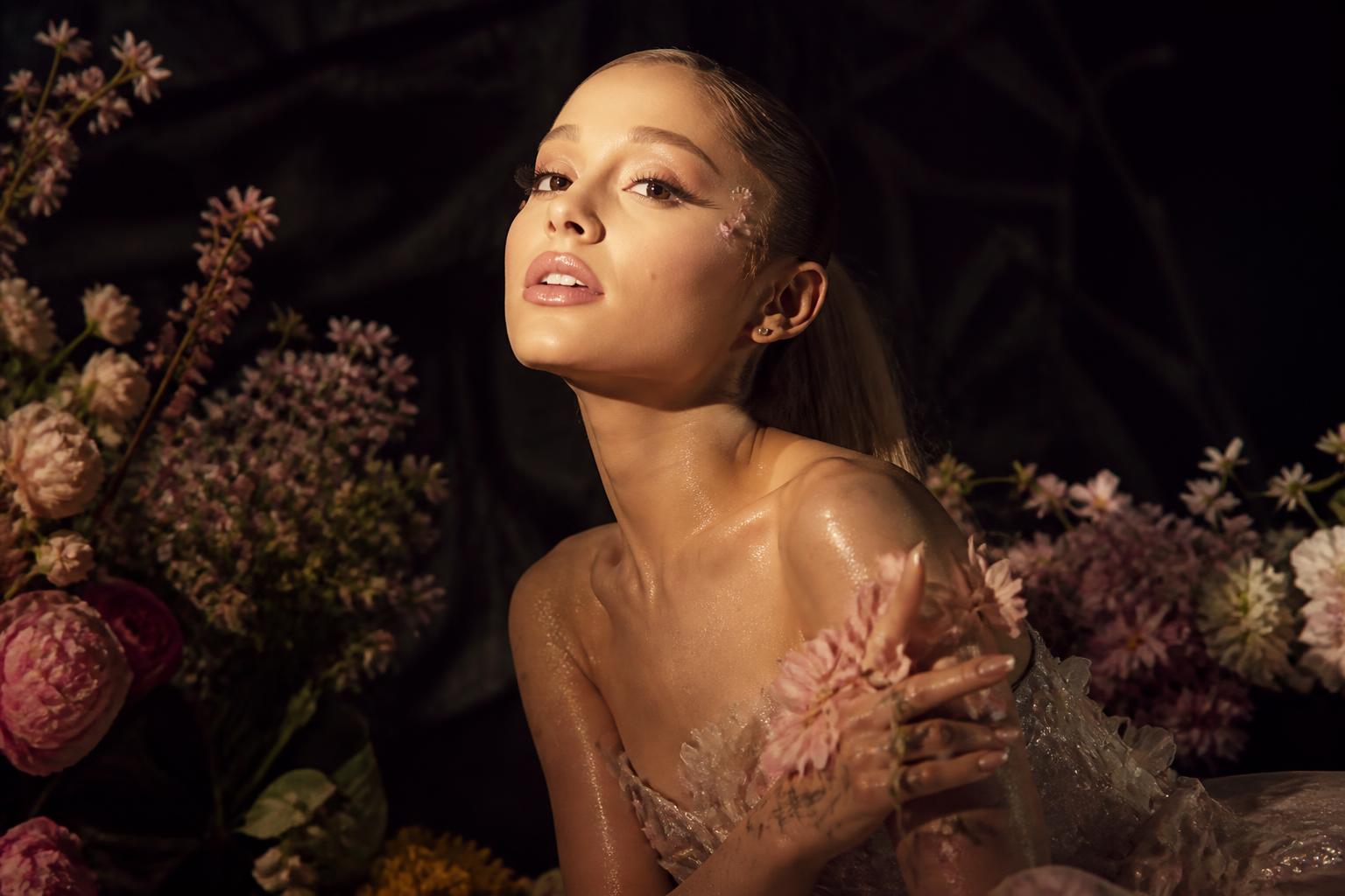 Ariana Grande’s “petal” Gets the Official Video Treatment — AI editorial illustration