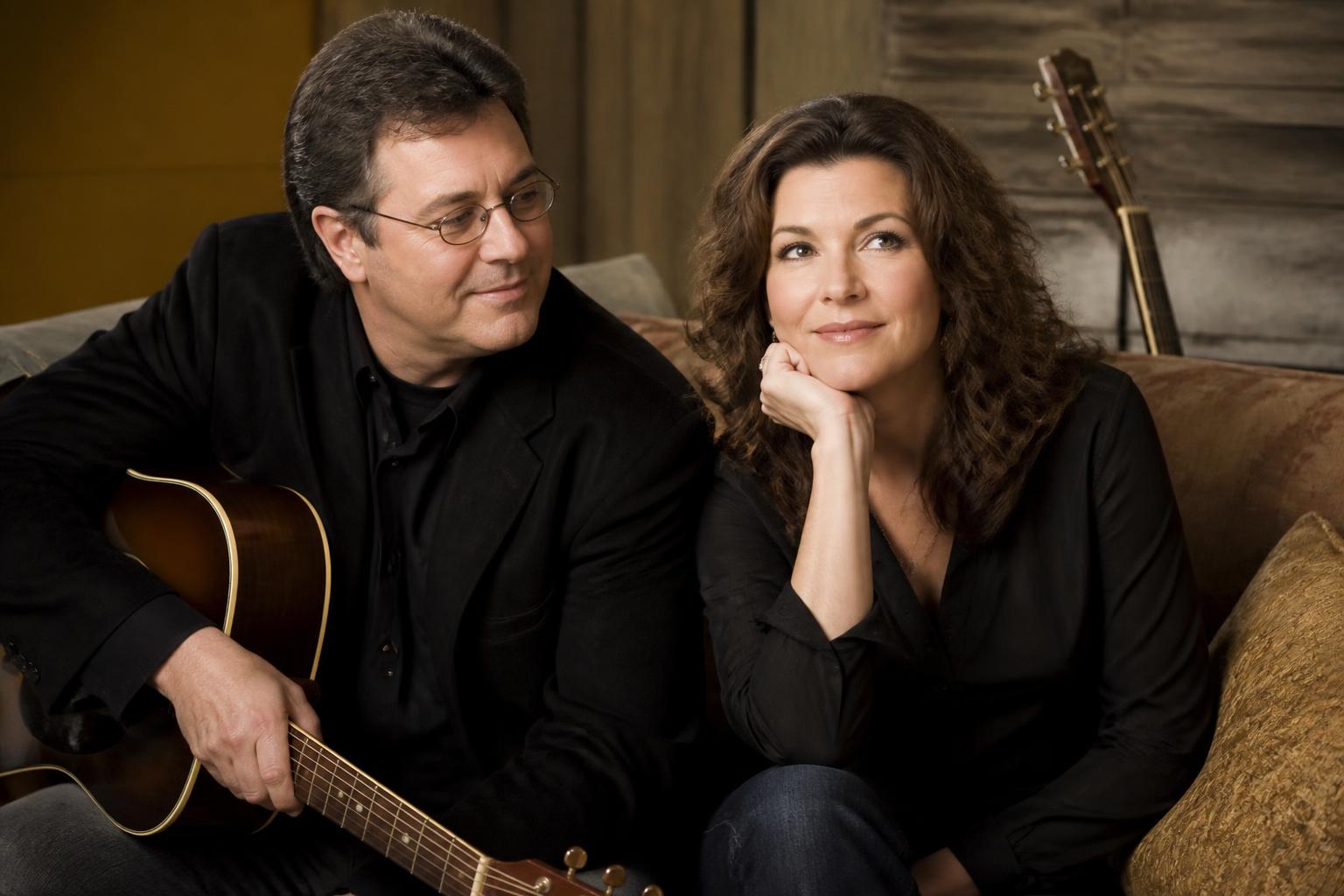 Amy Grant Says Vince Gill’s Kindness Changed Everything — AI editorial illustration