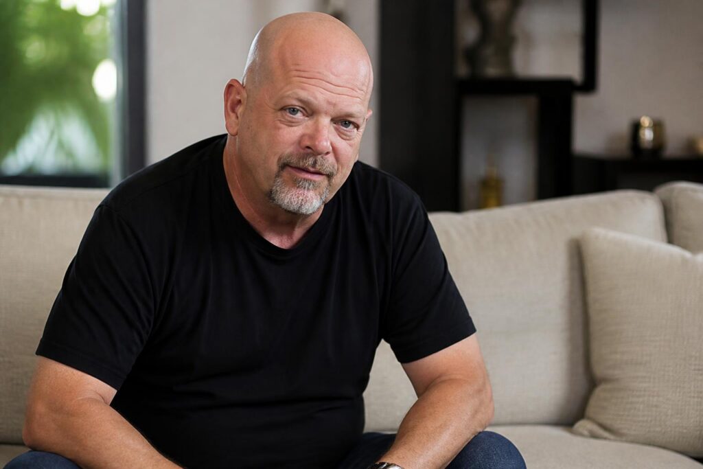 Rick Harrison Leaves Hospital After Emergency Bypass — AI editorial illustration