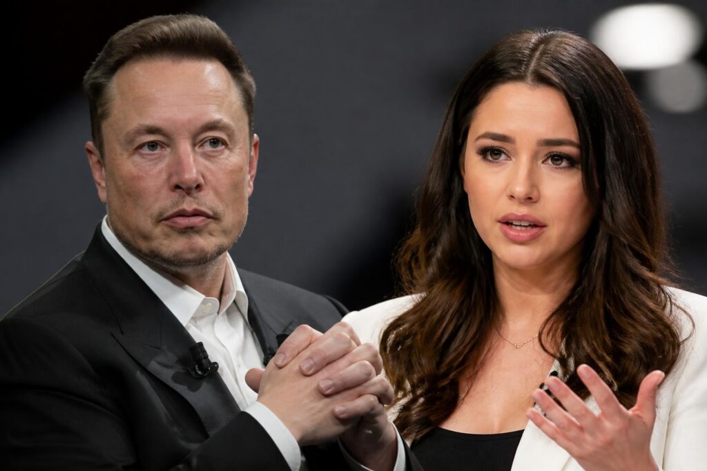 Musk Denies Ashley St. Clair’s $40 Million NDA Claim — AI editorial illustration