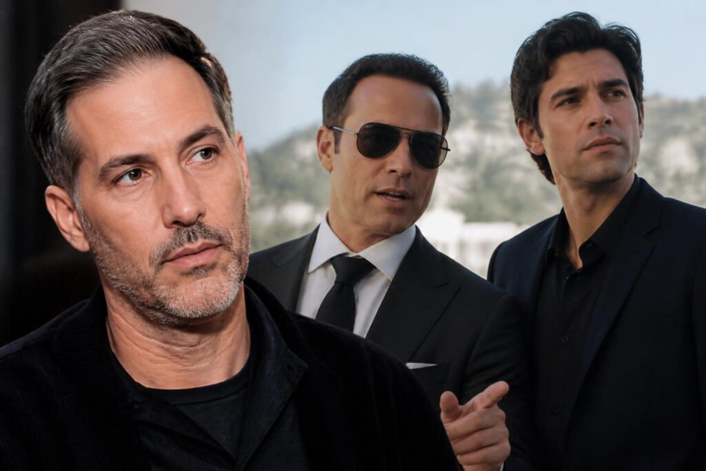 Doug Ellin Calls Jake Paul’s Entourage Ad a Cheap Copy — AI editorial illustration