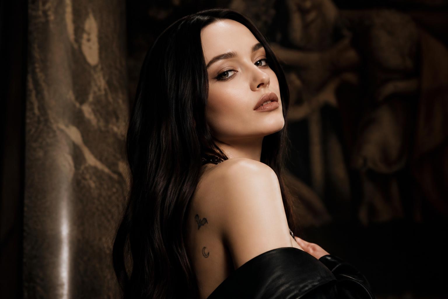 Watch Dove Cameron’s New Music Video for When In Rome — AI editorial illustration
