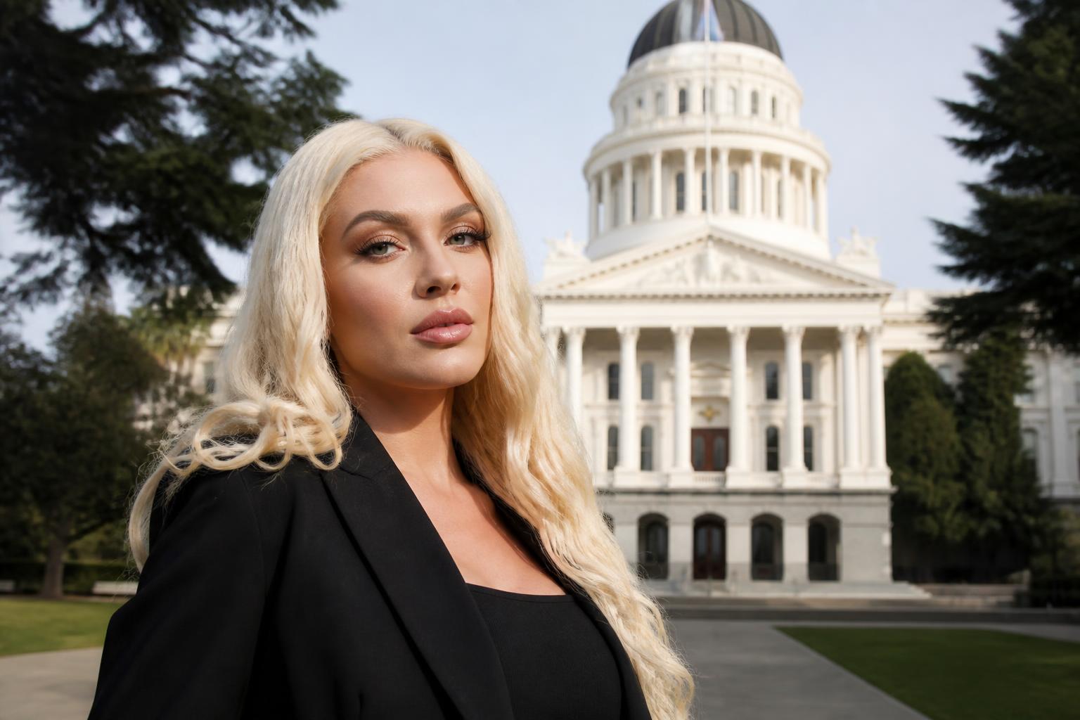 Courtney Stodden Pushes California to End Child Marriage — AI editorial illustration