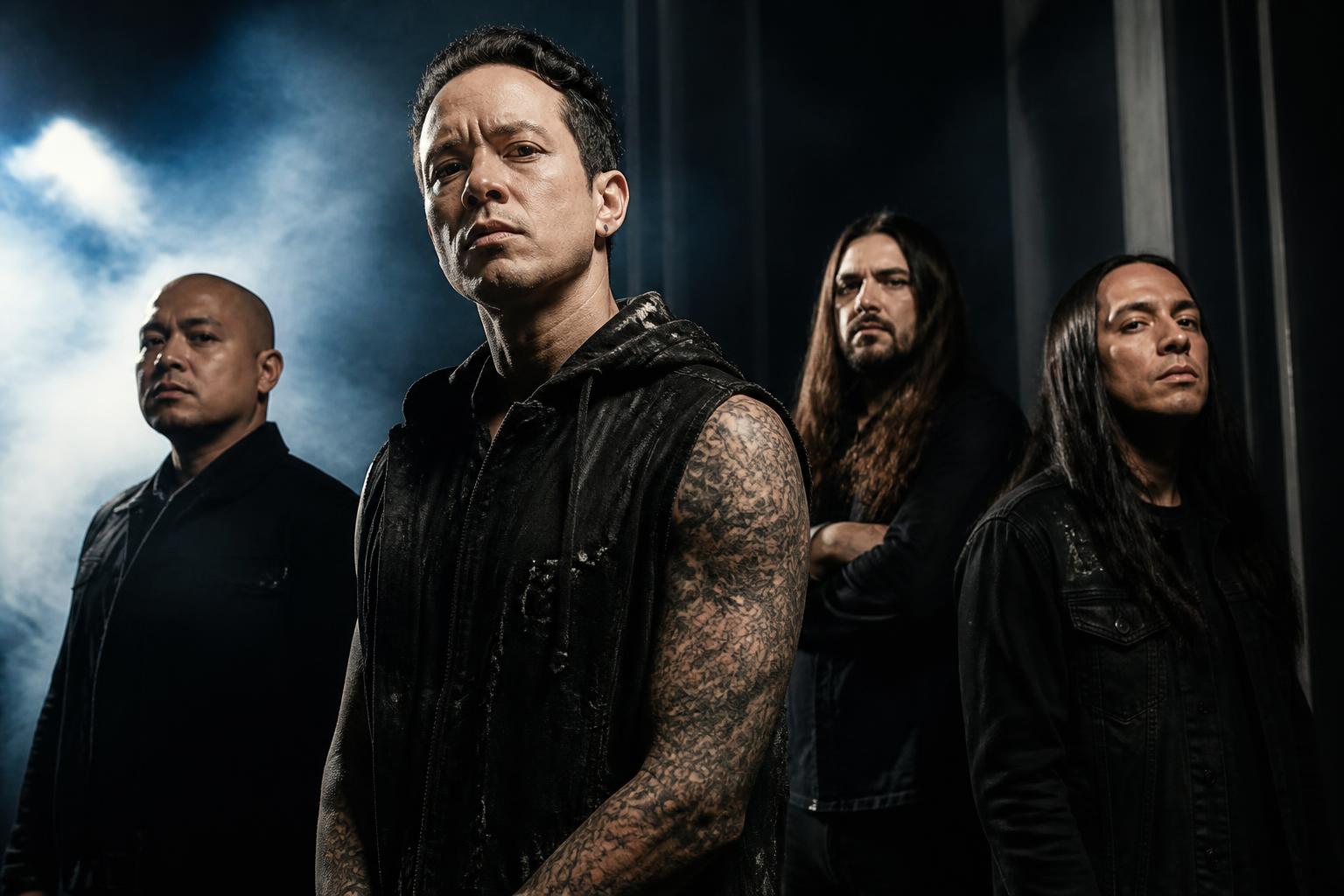 Watch Trivium’s New Music Video for Dead Inside Of Me — AI editorial illustration