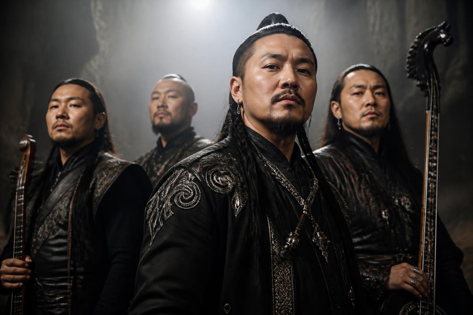 Watch The HU’s New Music Video for Warrior Chant — AI editorial illustration