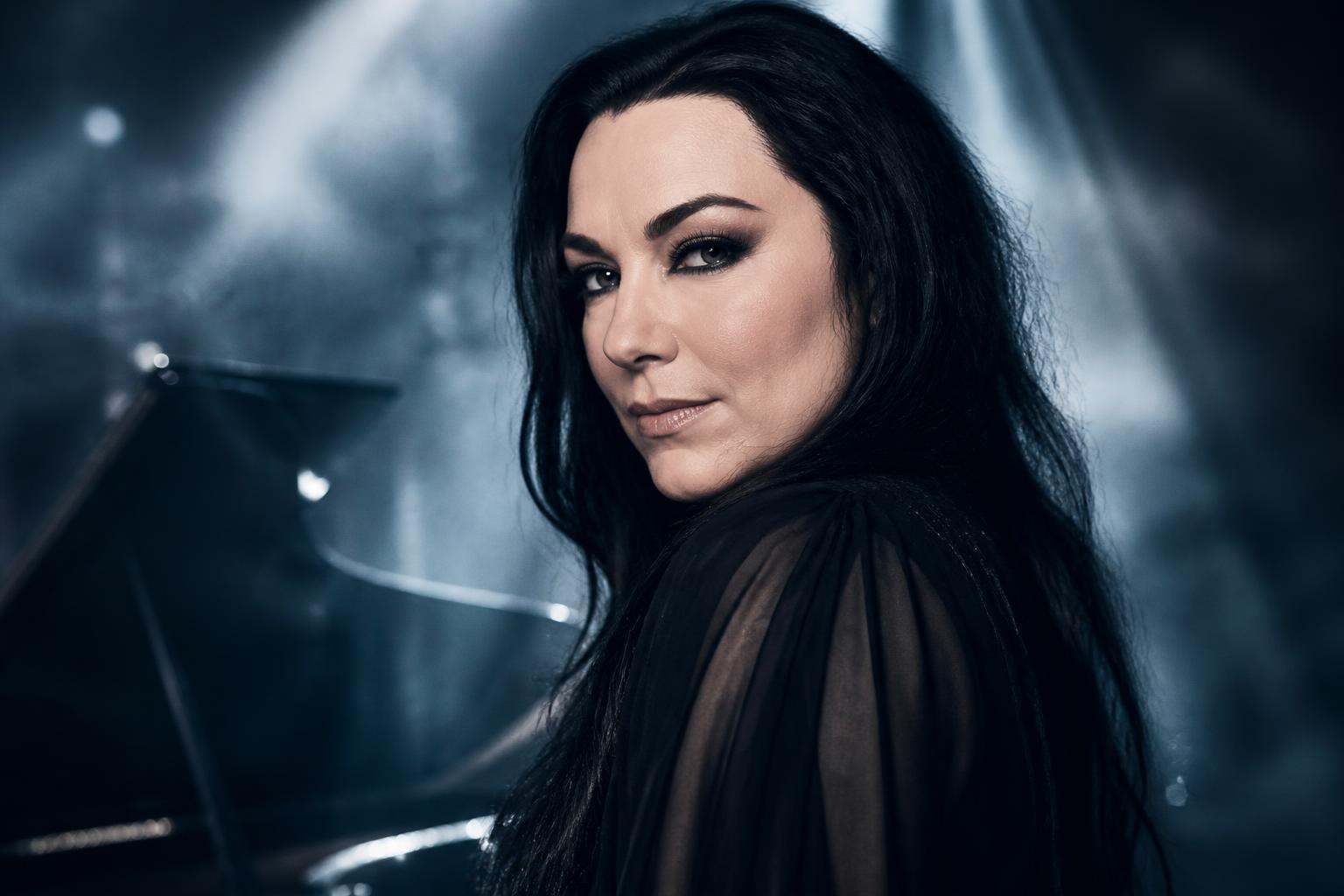 Watch Evanescence’s New Music Video for Tell Me When You've Had Enough — AI editorial illustration
