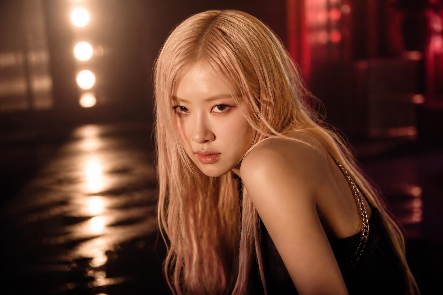Watch ROSÉ’s New Music Video for new trick — AI editorial illustration